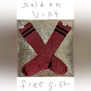 ✨Victoria Secret Pink Neon Pink & Black Speckled Socks NWD🤑FINAL PRICE